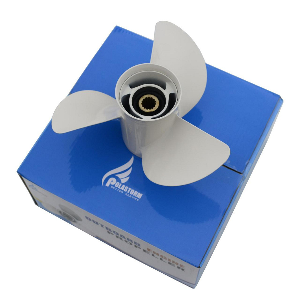 Гвинт гребний алюмінієвий 3X7 1/4X6 PROP для Yamaha F2.5A / 3A (Шпоночний привід) Київ - фото 1