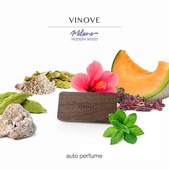 Ароматизатор для автомобіля VINOVE Milano V24-14 Nitro Shoes — яскравий фруктово-пряний аромат із сучасним спортивним характером Ковель