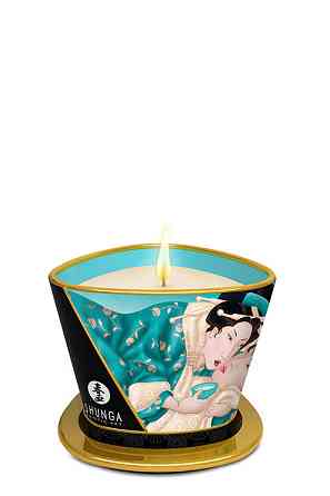 Свеча для массажа Shunga Massage Candle Island Blossoms с цветочным ароматом, 170 мл Sex Aura Киев