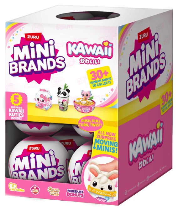 Ігровий набір Zuru Mini Brands Kawaii Фігурки-сюрпризи в асортименті (7120478) Київ - фото 3