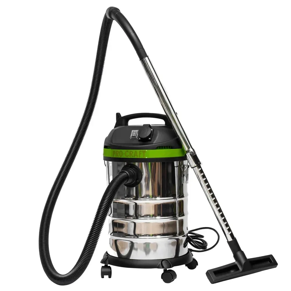 Пилосос будівельний Procraft VP1400 1400 Вт бак 17 л гарантія 36 міс Львів - фото 1