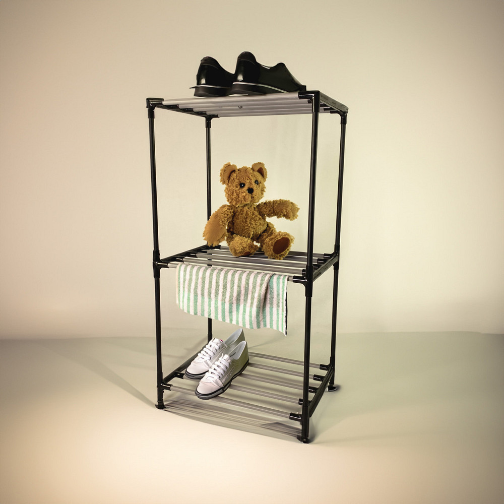 2 в 1 - сушарка для білизни та взуття - Jira З-х рівнева підлогова невелика сушарка для одягу у ванн Бориспіль - фото 2