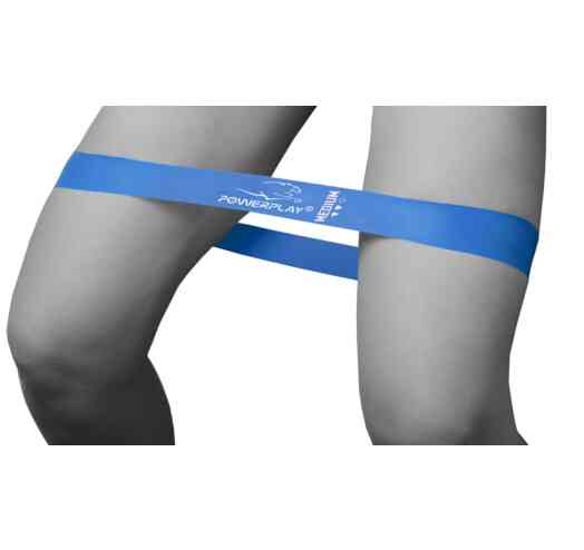 Фітнес резинка PowerPlay 4114 Heavy Medium Синя (500*50*1.0мм) Луцк