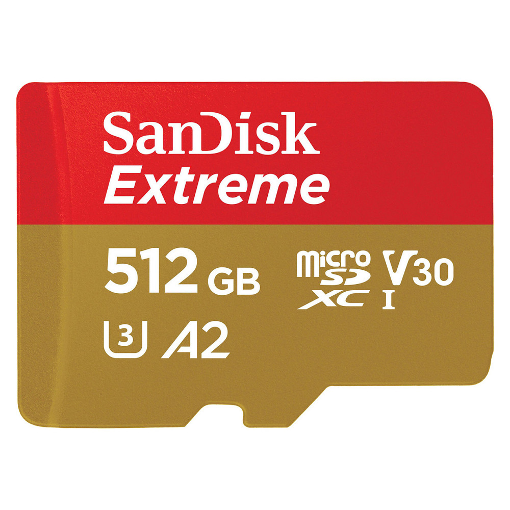 Карта памяти 512 ГБ microSDXC UHS-I U3 A2 SanDisk Extreme SDSQXAV-512G-GN6MA Киев - изображение 3