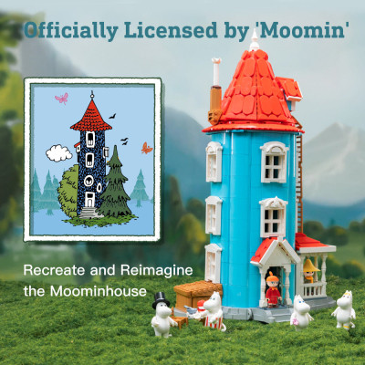 Конструктор Pantasy Moomin Домик Муми-троллей (87201) Винница - изображение 2