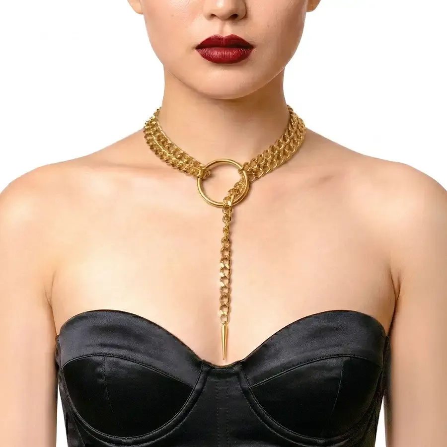 Прикраса на шию Art of Sex - Anaconda, золото Львів - фото 2