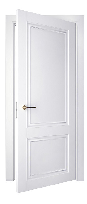 Двери коллекции NEOCLASSICO модель 402 ПГ Белый (Nano Flex) Киев - изображение 2