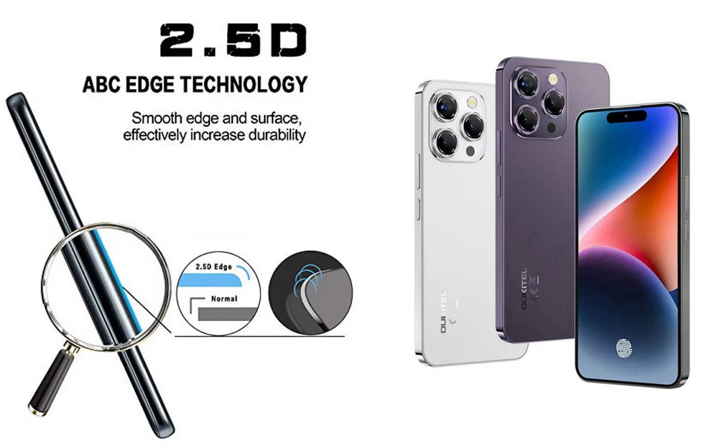 Захисне скло ArmorGlass для Oukitel P1 – стійке до подряпин та ударів Київ - фото 2