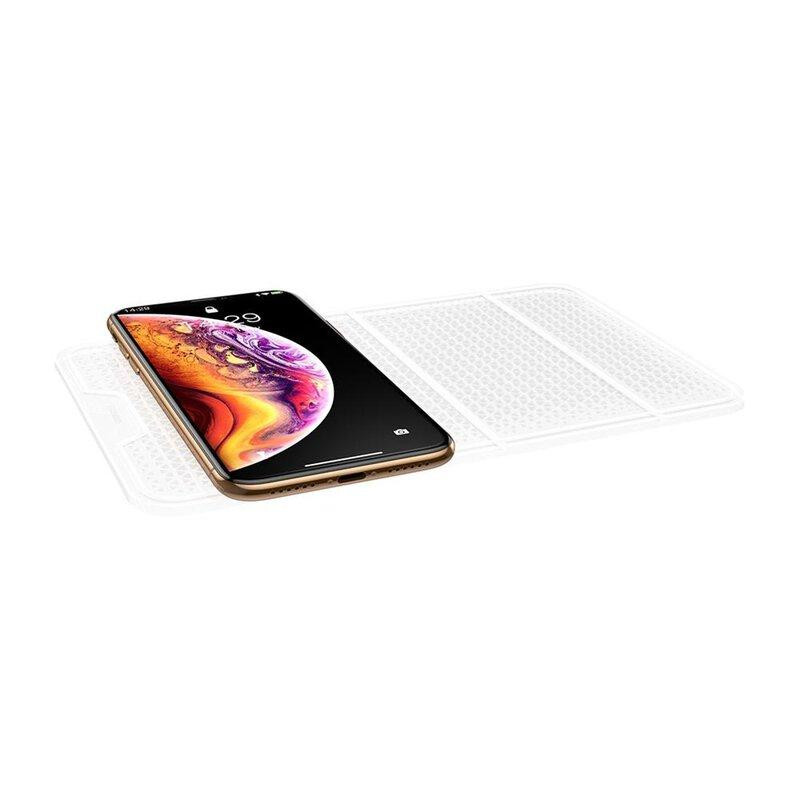 Антискользящий складной коврик для телефона Baseus Folding Bracket Antiskid Pad SUWNT-02 (Прозрачный) Николаев - изображение 3