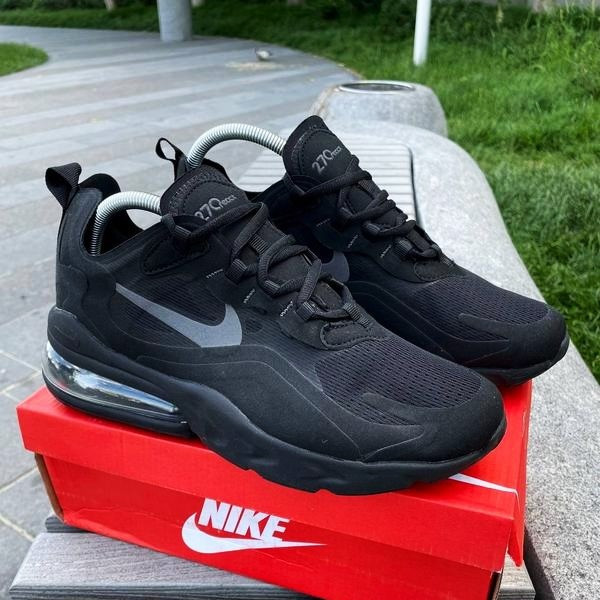 Кроссовки Nike 270 Сеточка Мужские Черные Найк с Амортизацией (размеры: 41,42,43,44,45) Видео Обзор - 53-2 Днепр - изображение 5