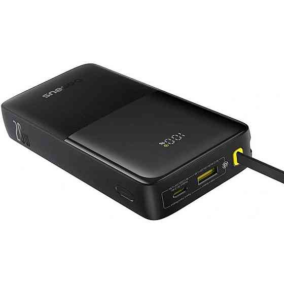 Універсальна мобільна батарея Baseus Bipow 2 Digital Display 20000 mAh 20 W Black (P10077101113-01) ( 18575 ) Харьков