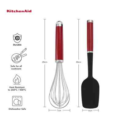Кухонний набір KitchenAid Coreline, 2 предмети, червоний (KQG463OHERE) Вінниця