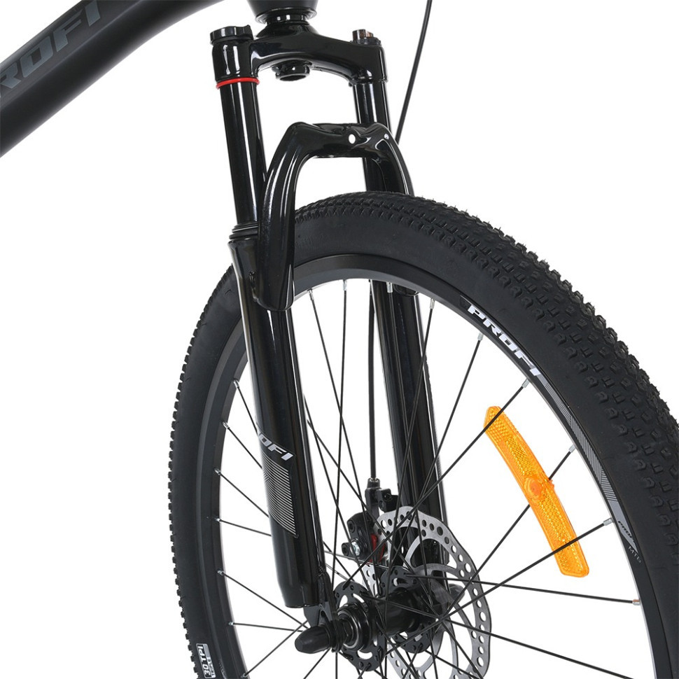 Велосипед SKD75 MTB 2605-1, 26 дюймів, сталева рама 16 Sunrun 24SP чорний Вінниця - фото 4