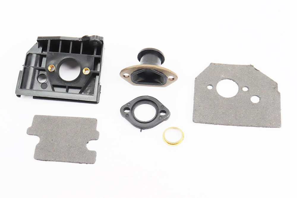 Патрубок карбюратора + перехідник + пластина + кільце + прокладки-2шт к-кт 4500/5200 Киев - изображение 2