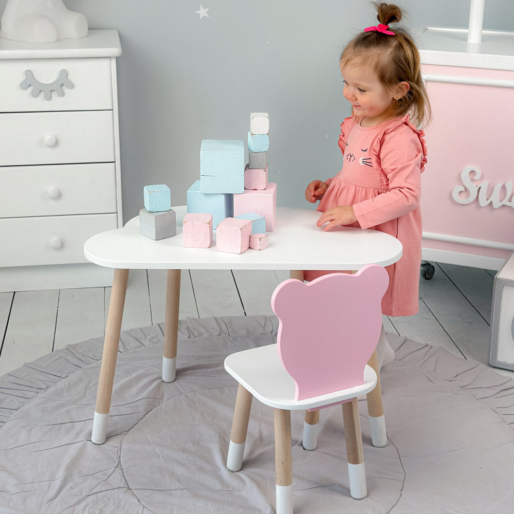 Набір столика та стільчика "Хмаринка" і "Ведмедик" Київ - фото 4