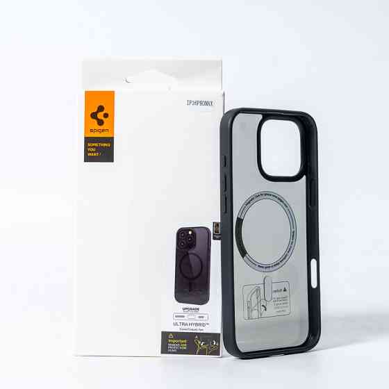 Чохол Spigen Magnetic Color для iPhone 15 Pro, черный Киев