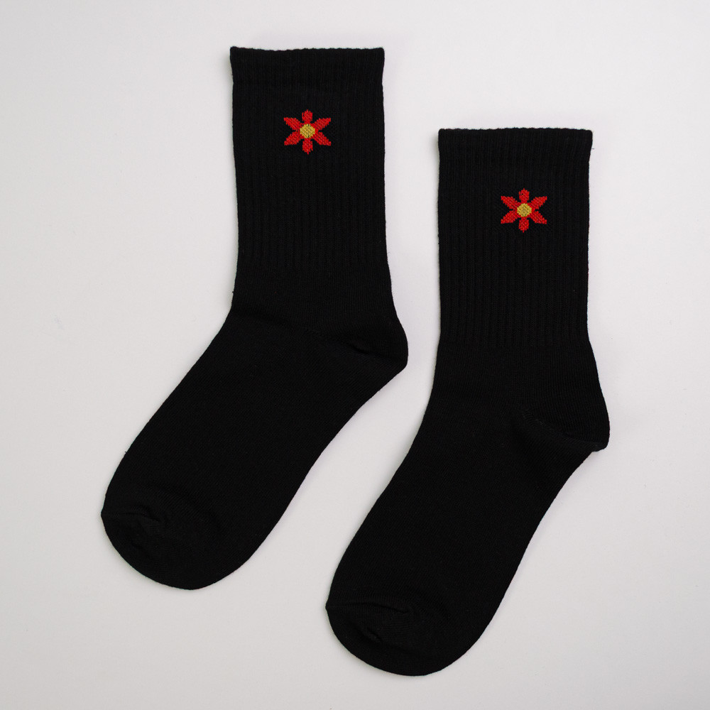 Набор носков хлопковых женских 10 пар Youstar 105 Средние 37-41 Разные цвета Сумы - изображение 5