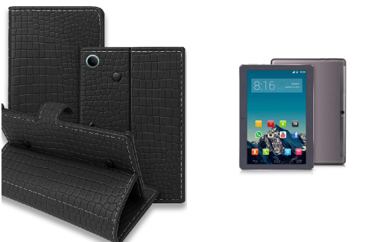 Книга-трансформер для планшета Yotopt W109 10.1 Ips Android 7.0, цвет Black Krokodil Black Киев