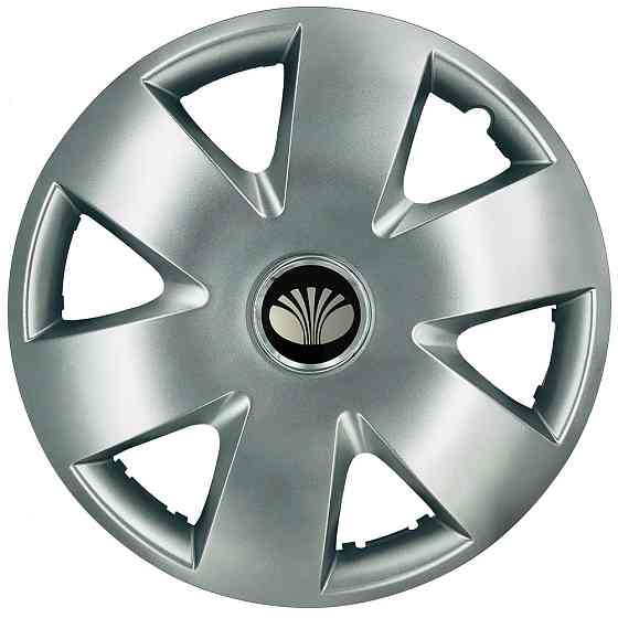 Автомобильные модельные колпаки R15 Daewoo 308 4шт, SJS, серебряные Киев