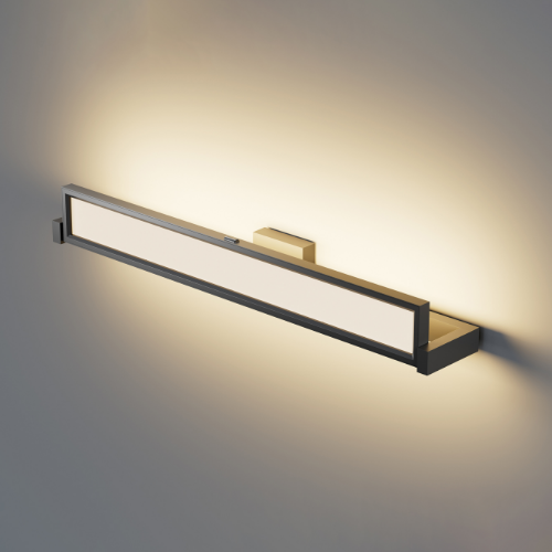 LED Світильник настінний 18 W з сенсором чорний VL-WL02-18CSB Videx Житомир