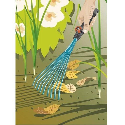 Граблі ручні GARDENA Combisystem 12 см Одеса - фото 4