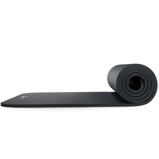 Коврик для йоги Hop-Sport HS-NB015GM NBR 1,5см черный Киев