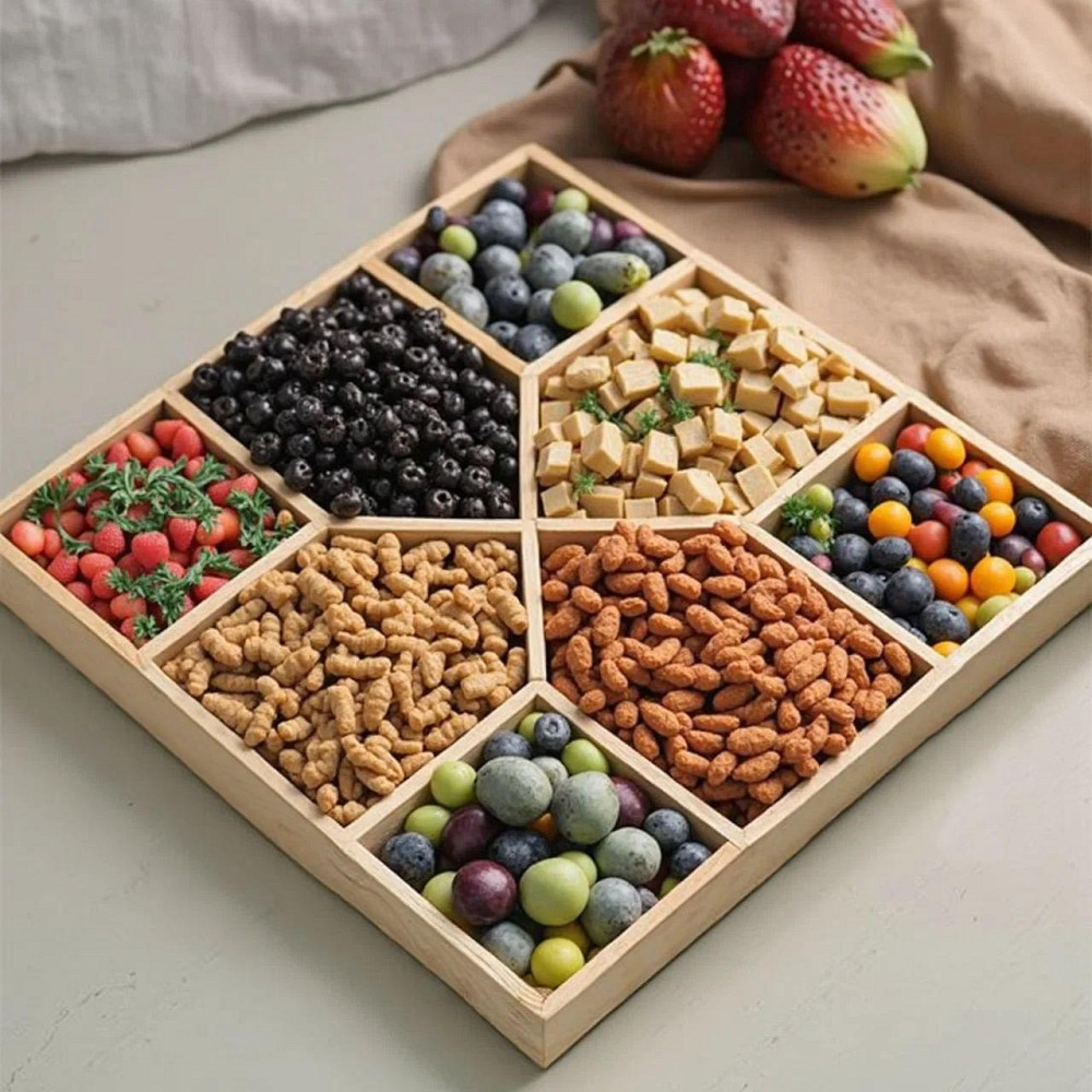 Менажница деревянная 