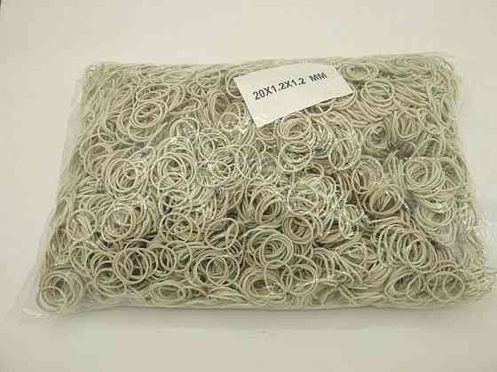 Резинка для купюр №20 ( белая )*1,2мм  1 кг 