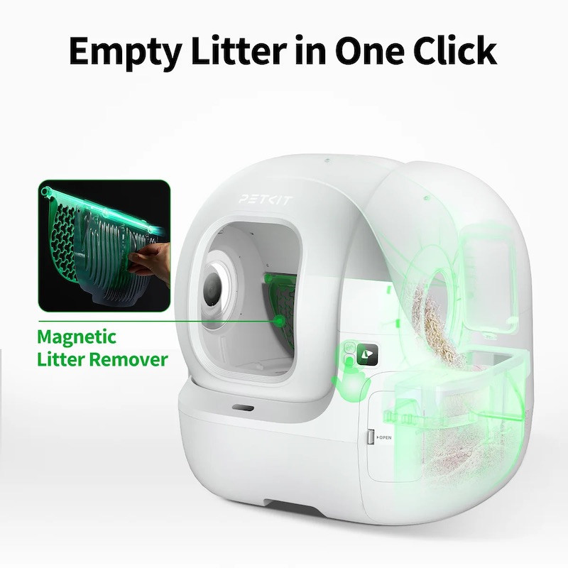 Смарт автоматичний лоток PETKIT Purobot Max Pro with Camera Київ - фото 4