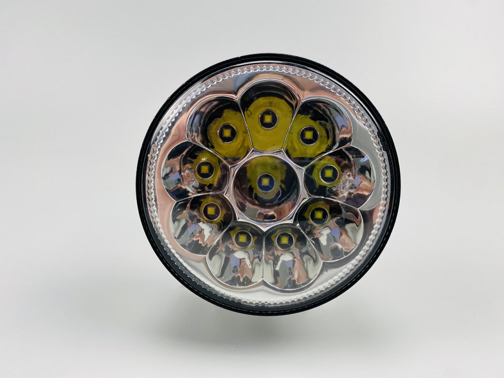 Світлодіодна робоча фара світло для протитуманних фар автомобіля, Фара LED кругла - прожектор Мукачево - фото 5