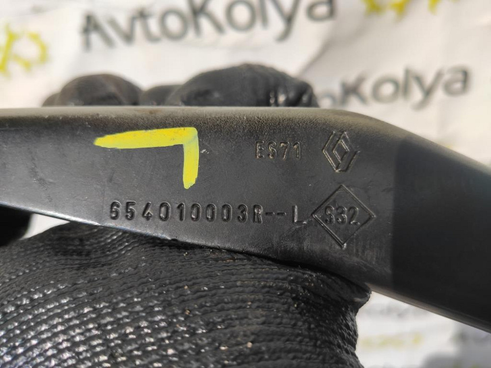 Петля капота ліва Renault Megane III 2009-2016 (654010003R) Ковель - фото 4