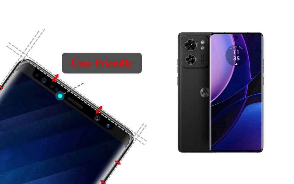 Захисне скло HyperGlass Pro для Motorola Edge 2023 – максимальна чутливість та захист Київ - фото 4
