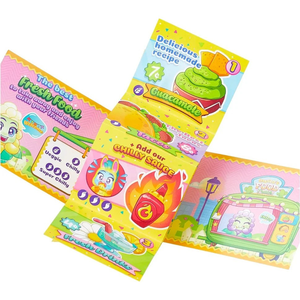 Игровой набор Фургончик с Едой Moji Pops PMPSB216IN80 (2 фигурки, аксессуары) Винница - изображение 6