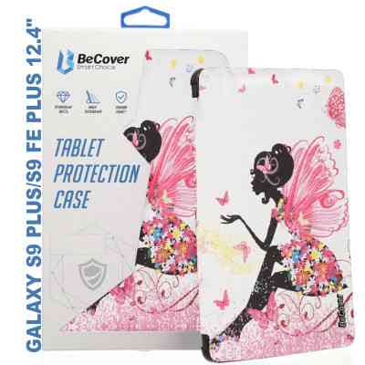 Чехол для планшета BeCover Smart Case Samsung Tab S9 Plus (SM-X810/SM-X816)/S9 FE Plus (SM-X610/SM-X616) 12.4" Fairy (710384) Винница