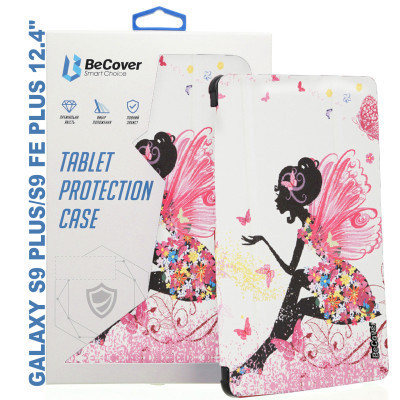 Чехол для планшета BeCover Smart Case Samsung Tab S9 Plus (SM-X810/SM-X816)/S9 FE Plus (SM-X610/SM-X616) 12.4" Fairy (710384) Винница - изображение 1