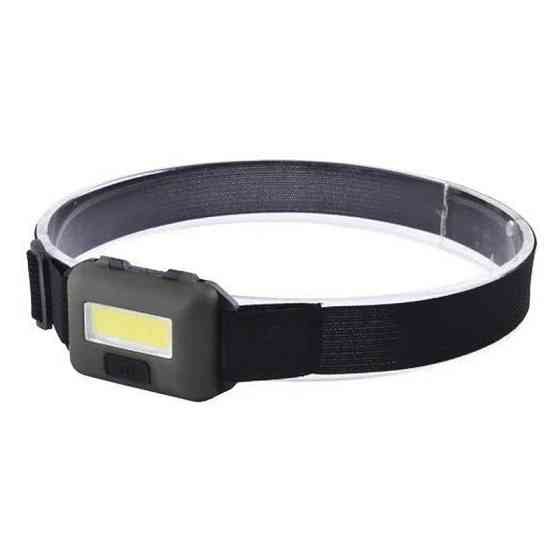 Налобний LED COB ліхтар Garden C9 (Чорний) Миколаїв