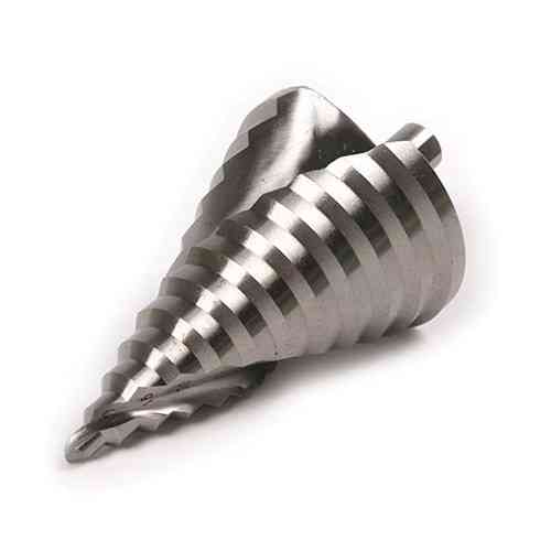 Ступінчасте свердло по металу HSS 6-60мм, конусне крокове свердло, роззенковка отворів Київ