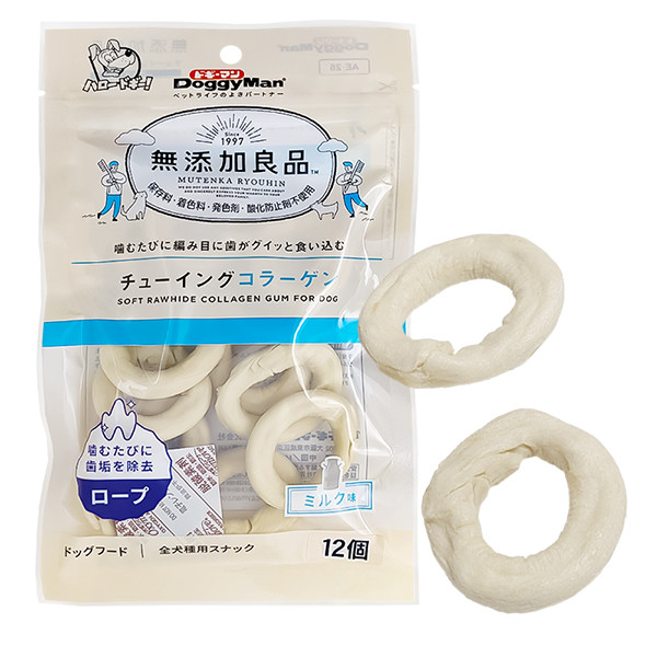 DoggyMan Collagen Gum Doughnut ДОГГИМЭН КОЛЬЦО С КОЛЛАГЕНОМ жевательное лакомство для собак Киев - изображение 1