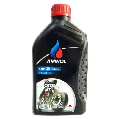 Моторна олива Aminol Mototech 4T 10W30 1л (AM160415) Вінниця - фото 1