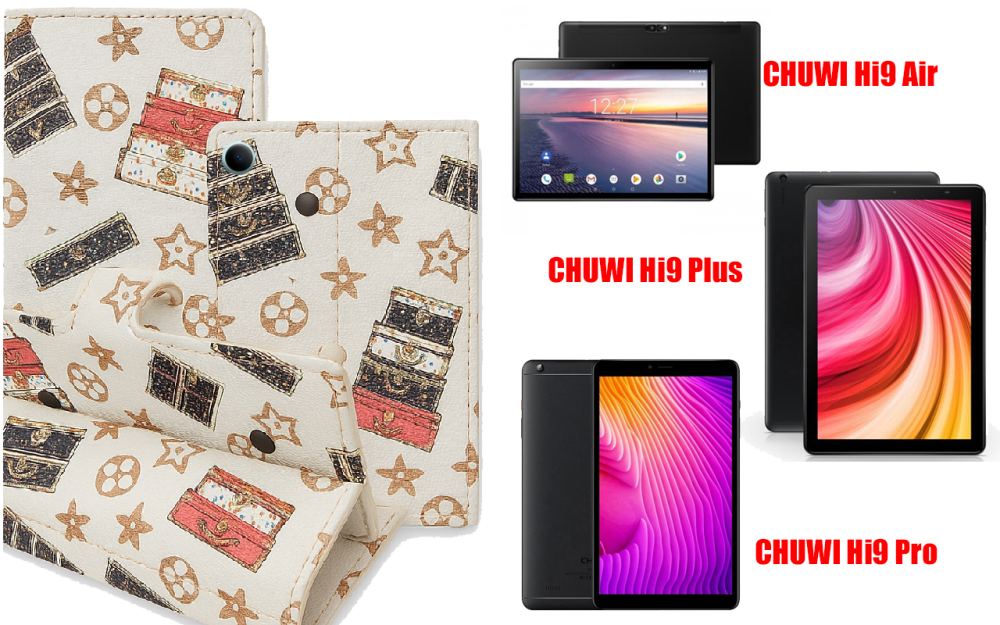 Книга-трансформер для планшета Chuwi Hi10 Go, Hi10 Plus, Hi10 Pro, цвет Black Lyi White Киев - изображение 1