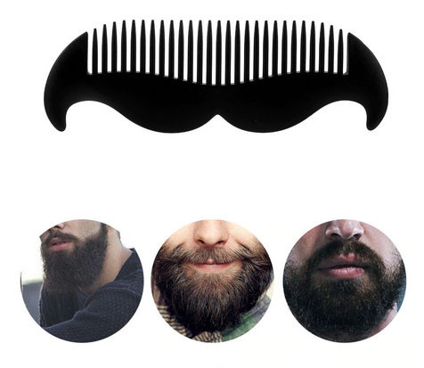 Гребінець для бороди маленький пластик Київ - фото 1