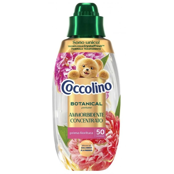 Coccolino Botanical кондиціонер для прання концентрований Prima Fioritura пелюстки троянди, бергамот і конвалія 750 мл (50 прань) Гостомель - фото 1