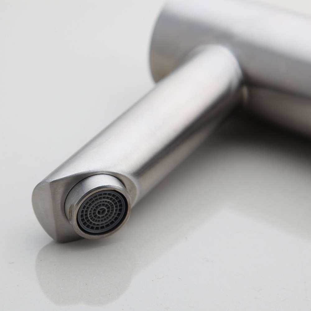 Сенсорный смеситель для умывальника, безрычажный, горизонтальный монтаж WanFan Никель Каменец-Подольский - изображение 5