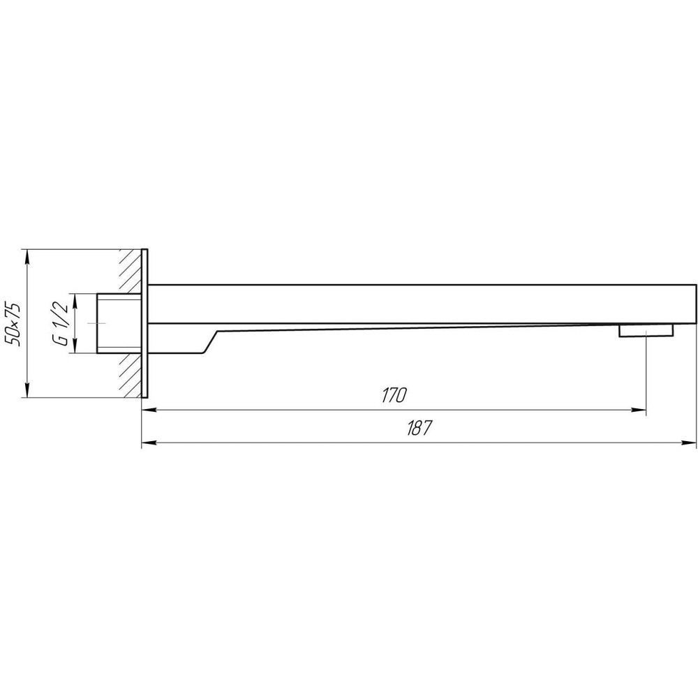 Вилив змішувача TOPAZ TP-1902 (000014776) Київ - фото 4