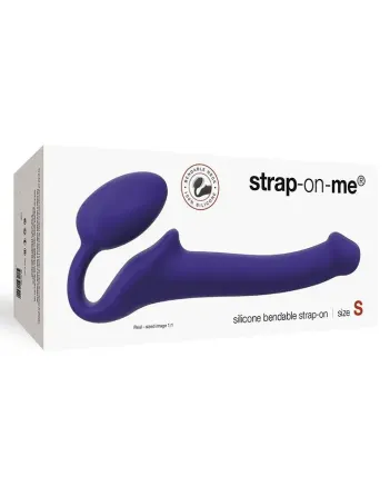 Безремінний страпон Strap-On-Me Violet S, повністю регульований, діаметр 2,7 см Львів