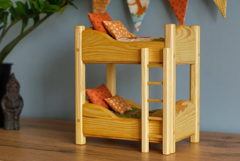 Ліжко для ляльок "Мулан" ваніль Миколаїв - фото 4