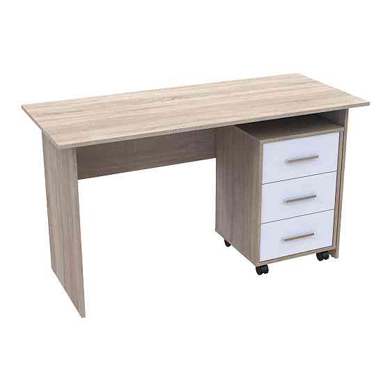 Офісний стіл Doros Т3 120х60х78 см Дуб cонома/Білий (DRS-011314) Львів