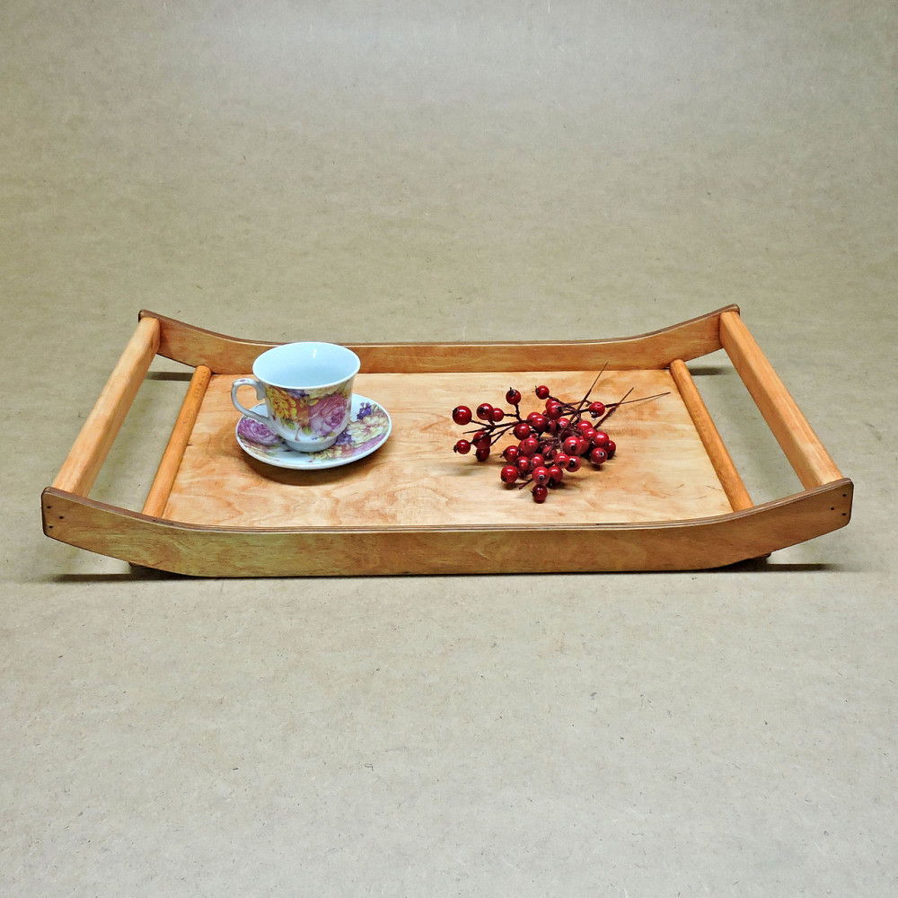 Піднос дерев'яний "Нівель" шафран Миколаїв - фото 1