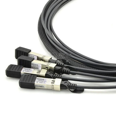 Оптичний патчкорд Alistar QSFP to 4*SFP+ 40G Directly-attached Copper Cable 3M (DAC-QSFP-4SFP+-3M) Вінниця - фото 3