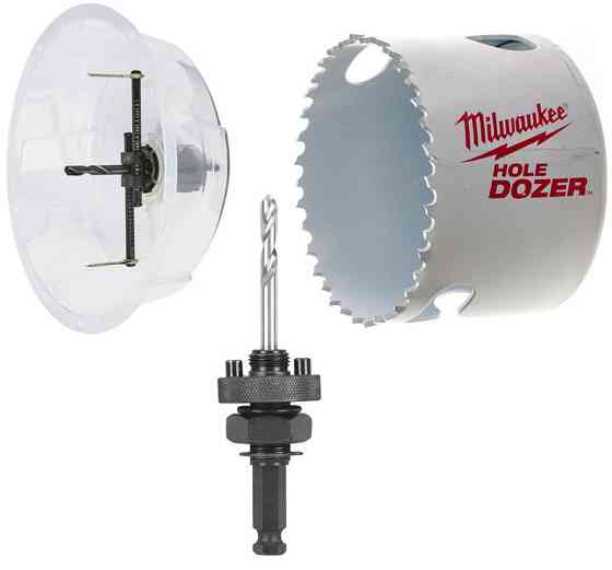 Коронка для свердління м'яких матеріалів 51-178мм (балеринка) + Коронка 68mm H/Dozer + адаптер Промо Одесса